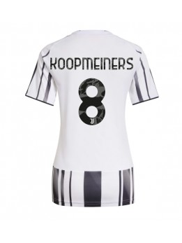 Juventus Teun Koopmeiners #8 Replika Hemmakläder Dam 2025-26 Kortärmad